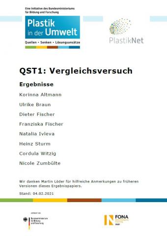 Titelbild des Vergleichsversuchs