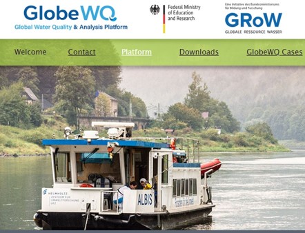 Screenshot from platform homepage