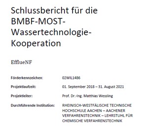 Cover vom Schlussbericht