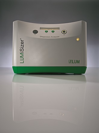 Der Multiwellenlängen-Dispersionsanalysator LUMiSizer.