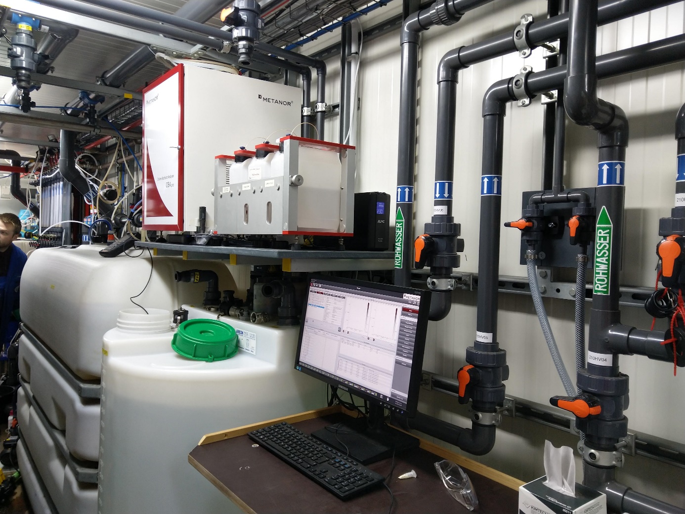 Charakterisierung der mikrobiologischen Wasserqualität mittels Durchflusszytometrie