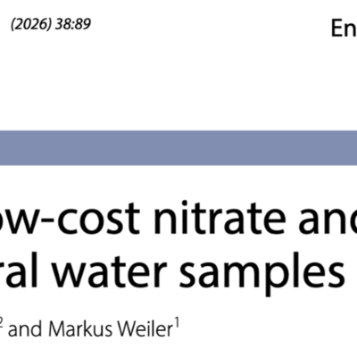 Developing a low-cost nitrate and DOC sensor for natural water samples